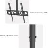 Adjustable Ceiling TV Mount Bracket, Fits 25-60 Inch LCD Flat Screen and Curved TVs, Max VESA 400x400mm TV Bracket view 4