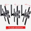 Ceiling TV Mount Bracket, 360 Rotation Tilting Swiveling TV Stand, Fits Most 32-70 Inch TVs, Max VESA 600x400mm TV Bracket view 3