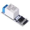 Bistable Latching Relay Module, Self Locking Hold Switch DC12V 10A LR12A01 for Time Control, Power Saving, 18 Functions, Compatible with CE030 FRM01 Relay Module view 1