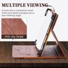 Case Compatible for BNCF Bpad mini se 8.68 inch Tablet Case PU Leather Stand Folio Cover 360 Degree Rotation Multi-Viewing Angels Brown view 2
