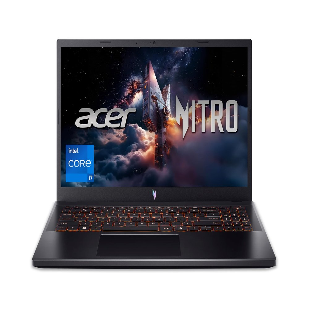 acer Nitro V Gaming Laptop | Intel Core i7-13620H Processor | NVIDIA GeForce RTX 4050 Laptop GPU | 15.6" FHD IPS 165Hz Display | 16GB DDR5 | 1TB Gen 4 SSD | Wi-Fi 6 | Backlit KB | ANV15-52-76NK