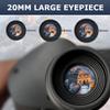 20x50 Binoculars for Adults with Phone Adapter - 20X Professional Binoculars for Bird Watching, Hunting, Concerts, Travel & Outdoor, Waterproof & Fogproof, Includes Carrying Bag view 4