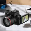 4K Digital Camera for Photography, Y5000 16X Digital Zoom Vlogging Camera with 2.2in 180 Flip Screen, Auto Focus Compact Travel Video Camera with LED Fill Light for Beginners view 3