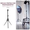 LALAFINA 1pc Heavy Duty Tripod for Live Streaming Folding Phone Tripod for Photography Compact Design for Travel Compatible and Devices view 3