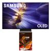 Samsung QN55S90FAFXZA 55 Inch 4K OLED Smart TV (2025) with Dolby Atmos and 2 Year Amber Protection Plan view 1