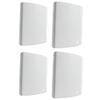 Definitive Technology Dymension AW-650 All-Weather Outdoor Speaker Bundle (White - Pair)  6.5" Two-Way Surface Mount Speakers, IP66 Weatherproof (4 Speakers) view 1