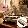ERINGOGO Vinyl Record Cleaning Brush -Static Bristles Compact Grain Design Essential Home Record Cleaner Tool for Dust Removal and Noise Interference view 3