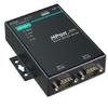 Moxa NPort 5210A-T - 2-Port RS-232 Device Server, 1.5 kV (Built-in) Magnetic Isolation Protection, Wide Range -40 to 75C (Please Purchase Power Supply Separately - PWR-12150-USJP-SA-T) view 2