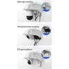 Akozon Security Camera Sun Rain Cover Hard Camera Outdoor Camera Protective Roof for Dome PTZ Surveillance Camera (White) view 3
