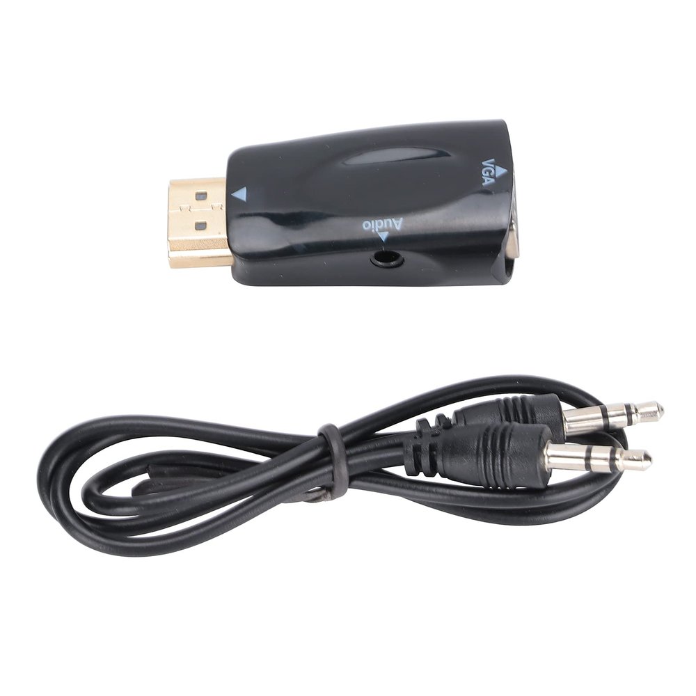 Acouto HighQuality 080P to VGA A with Cable - for Home & Office Use