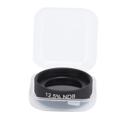 Mtlavishness 1.25 Inch Telescope Moon Filter Neutral Density ND Filter for Astronomical Telescope Eyepiece High Definition Acrylic with Good Light Transmittance Reduce Brightness (12.5% ND8)
