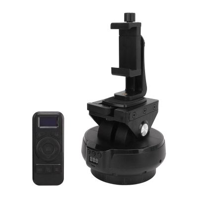 2.4G Motorized Panoramic Tripod Head Remote Control Pan Tilt Motorized Panoramic Head for Mobile Phone Camera Pan Rotation and Pit Motorized Panoramic Tripod HeadMotorized