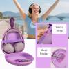 GWCASE Universal Headphone Case for JLab/for JBL Tune 510BT 720BT 770NC 520BT/ for Sony WH-CH520 WH-CH720N/ for BERIBES/for Soundcore Q20i Over-Ear Headphones,Stylish Design- Purple(Case only) view 4