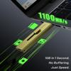OSCOO 2TB External SSD Hard Drive, Up to 1100MB/s USB 3.2 Gen 2 Dual-Drive Type-C + A, Portable Thumb SSD-Stick, 2-in-1 Flash Drive for iPhone 15/16/17, Android, Mac, Laptop, Gaming view 2