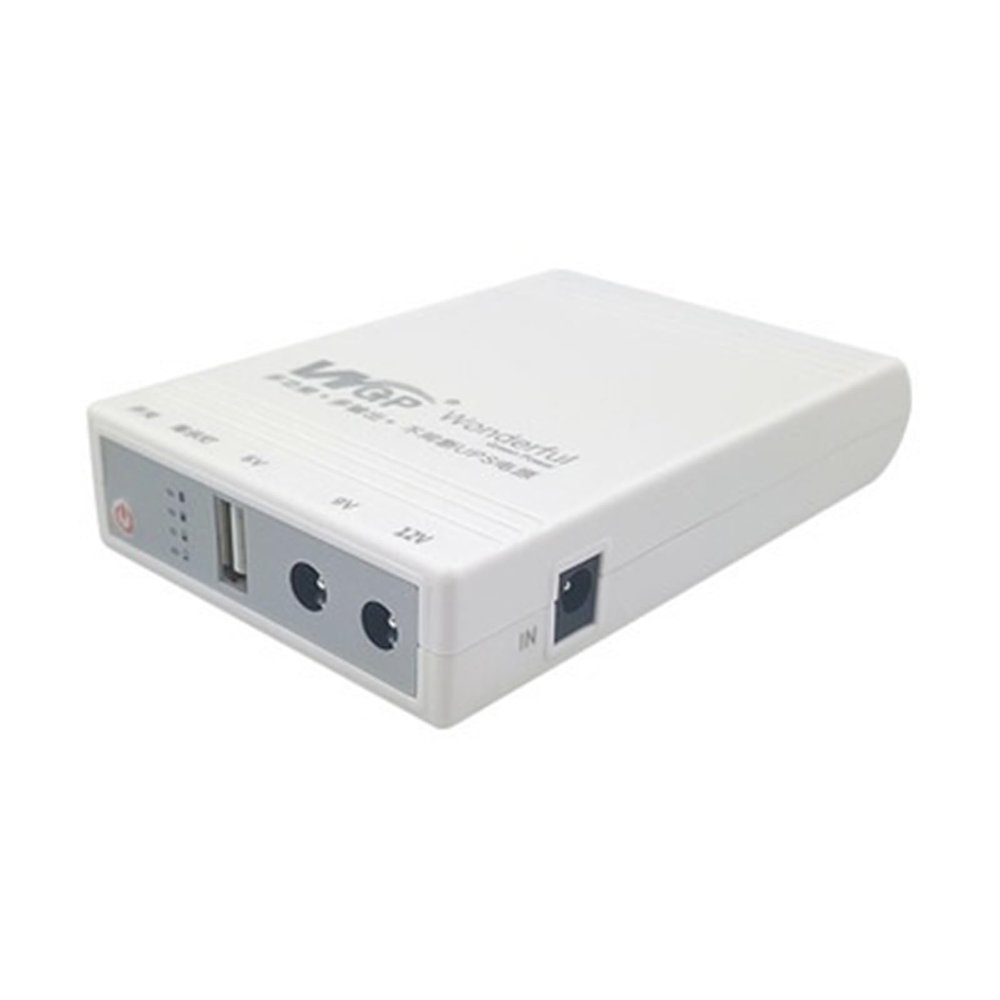 LIXIAOC Durable Mini Portable UPS 8000/8800/10400mAh Uninterruptible Power Supply for WiFi,Router Backup Power Adapter7 Models(5v-9v-12v)