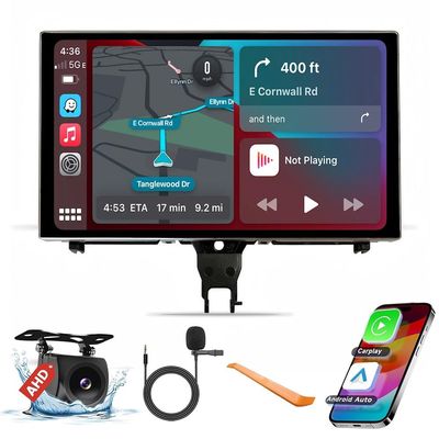 for Audi A6 A6L C7 A7 2012-2015 9" Octa Core 4G+32G Car CarPlay Android Auto Navigation Android Stereo GPS Radio Display IPS Touchscreen Headunit Tablet Media Player