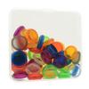 Set of 50 18mm Plastic Discs Binding Clip DIY Buckle Stationery Accessories view 3