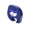12mm LT Tape Compatible with 91201 91202 91203 91204 91205 for LT-100H QX-50 XM Label Printer(Black on Clear) view 1