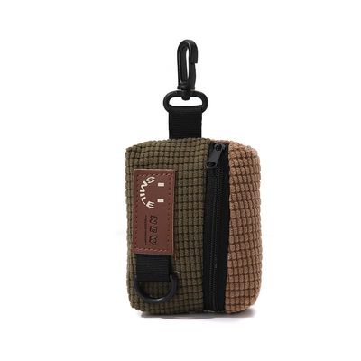 Chic Velvet Headphone Case for OnePlus Buds Pro 2, Dual-Tone Zipper Storage Bag - Soft Full Coverage Protective Pouch, Compact Portable Earphone Accessories Organizer