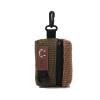Chic Velvet Headphone Case for OnePlus Buds Pro 2, Dual-Tone Zipper Storage Bag - Soft Full Coverage Protective Pouch, Compact Portable Earphone Accessories Organizer view 1