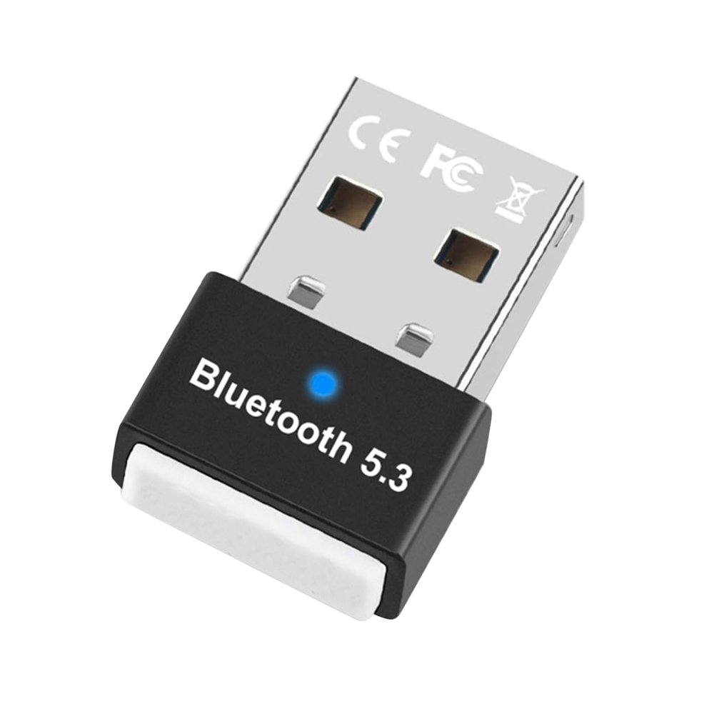 1* USB Bluetooth 5.3 Adapter for PC, Bluetooth Dongle Mini USB Adapter