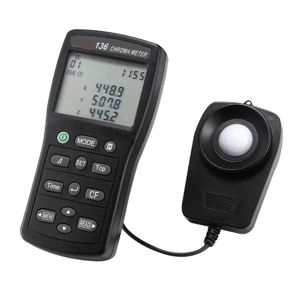 Digital Light Meter LCD Display Light Meter Handheld Environmental Test Light Meter for Farm Crops Solar Radiation Monitoring