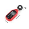 Illuminance Meter, UV Irradiance Tester, Light Meter Digital Illuminator, Handheld Ambient Temperature Measuring Instrument, view 2