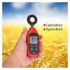 Illuminance Meter, UV Irradiance Tester, Light Meter Digital Illuminator, Handheld Ambient Temperature Measuring Instrument, view 4
