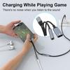 Lightning to 3.5mm Headphone Jack Adapter Apple MFi Certified 2 in 1 iPhone Aux Audio & Charge Adapter, Phone Headphone Adapter Support Music+Charge+Mic+Control Compatible with iPhone 14 13 12 11 view 4