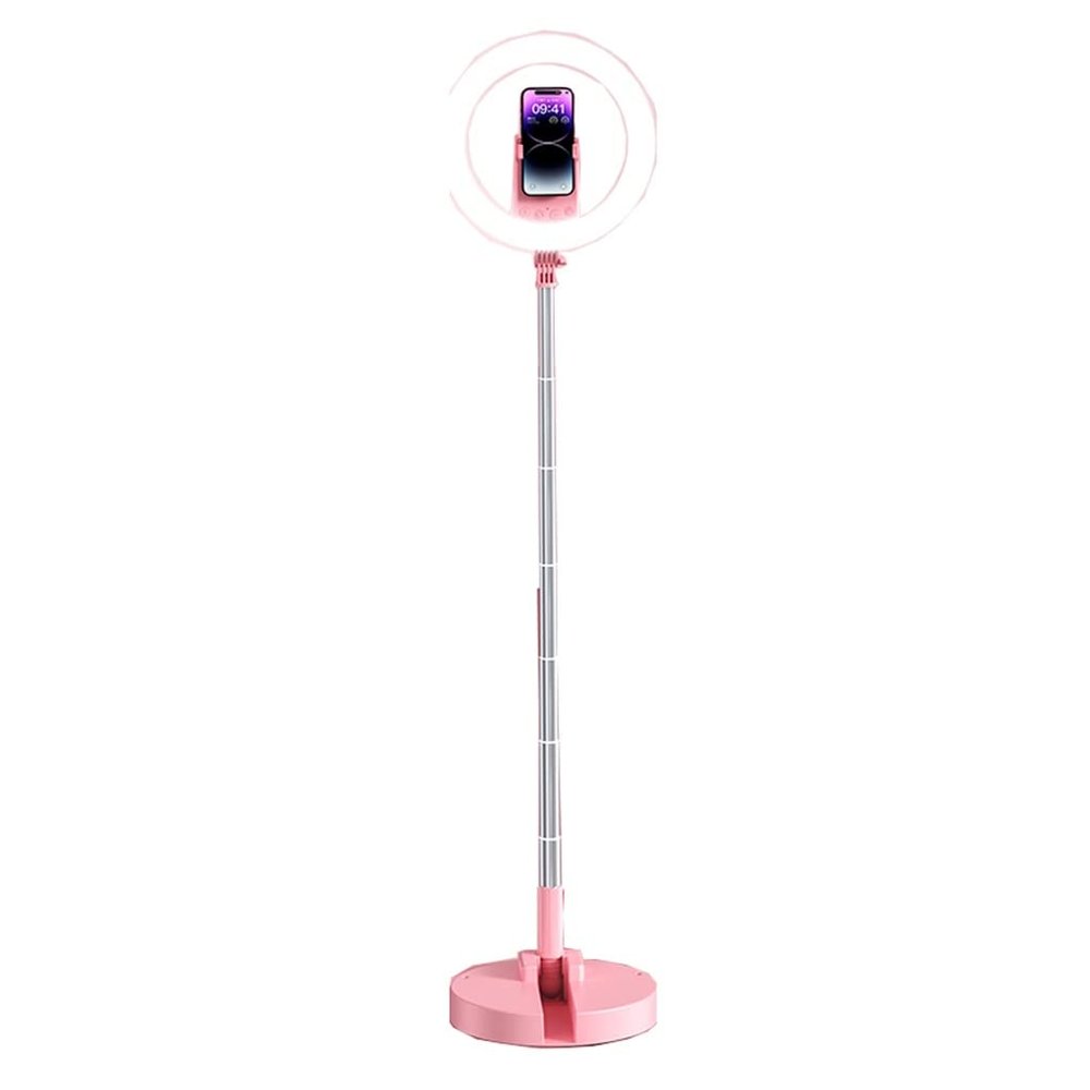 YUYUFA Charging Live Fill Light Mobile Phone Bracket Desktop on The Ground Camera Outdoor Photography(E)