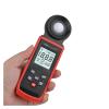 Illuminance Meter Digital Illuminator, 0-100,000 Measuring Range Luxmeter/Light Meter Digital Illuminator Handheld Ambient Temperature Meter view 2
