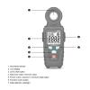 Light Meter 100,000 LUX Digital Light Meter Light Meter Digital Illuminator Handheld Ambient Temperature Meter, Suitable for Room, Supermarket, Farm, Enterprise Ambient Light Sensor view 2