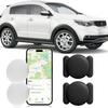 GPS Tracker for Vehicles,Real Time Car Tracker Work with Apple Find My(iOS Only),No Subscription Global Coverage Hidden Car Locator with Magnetic Case (Black,2PCS) view 1
