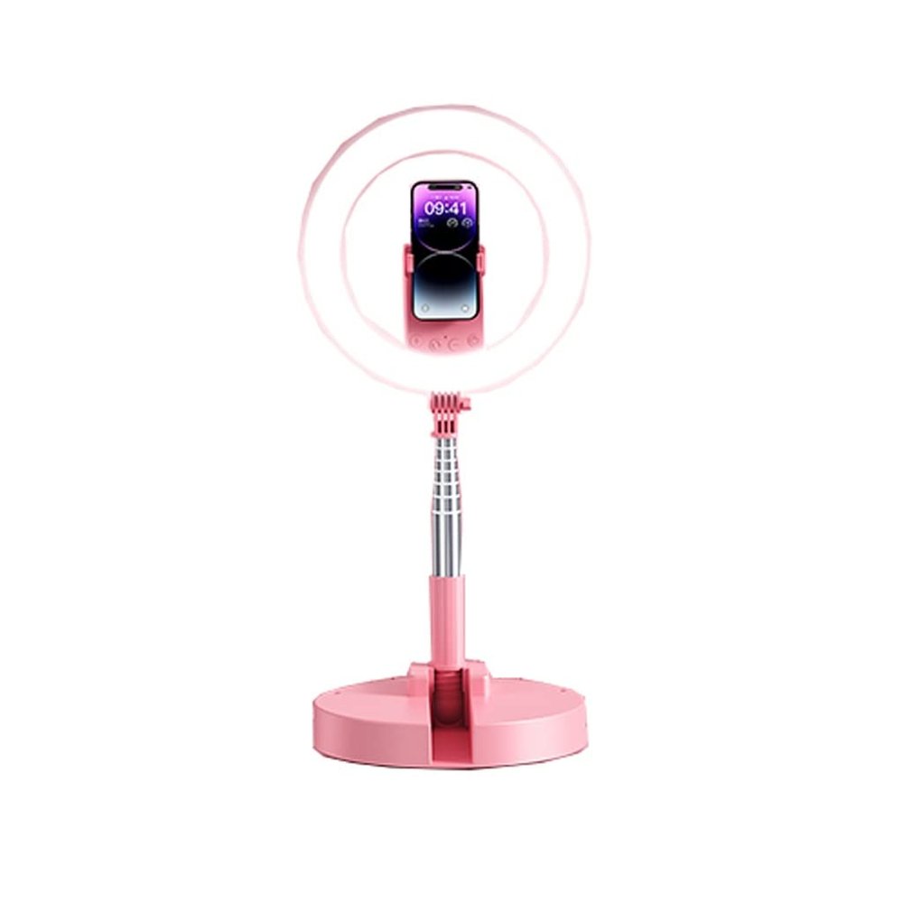 YUYUFA Charging Live Fill Light Mobile Phone Bracket Desktop on The Ground Camera Outdoor Photography(D)