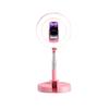 YUYUFA Charging Live Fill Light Mobile Phone Bracket Desktop on The Ground Camera Outdoor Photography(D) view 1