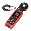 LCD Digital Illuminance Meter TA632A Handheld Illuminance Meter 0-200000 Lux Light Meter Digital Illuminator Handheld Ambient Temperature Measuring Instrument view 1