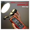 LCD Digital Illuminance Meter TA632A Handheld Illuminance Meter 0-200000 Lux Light Meter Digital Illuminator Handheld Ambient Temperature Measuring Instrument view 4