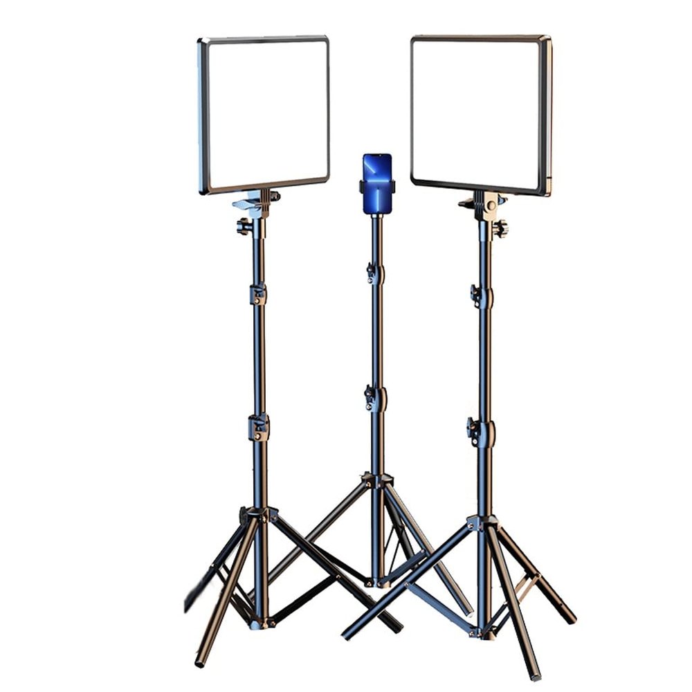YUYUFA Live Fill Light take Photos LED Light Desktop Anchor Full Set of Equipment Flat Soft Light