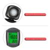Light Meter 0~200000lux Range Light Meter Pocket Design Light Meter Lux/Fc Light Meter Tester Environmental Test Gray Handheld Solar Power Tester view 2