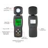 Light Meter 0~200000lux Range Light Meter Pocket Design Light Meter Lux/Fc Light Meter Tester Environmental Test Gray Handheld Solar Power Tester view 3