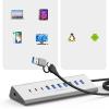 Type C Hubs USB Hubs 7/10 Port USB3.0 Splitter USB Hubs Adapter Expansion Docking Station Adapter for PC/Phone/Laptop view 3