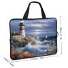 Laptop Case Waterproof Portable Case, Lighthouse Diamond Painting Printed Laptop Bag for Lenovo, HP, Dell, Asus Laptops, Great Gift for Men and Women view 2