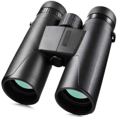 10X42 Binoculars for Adult, HD Large Eyepiece Wide Angle Telescope Nitrogen-Filled IPX5 Waterproof Binoculars Outdoor Hunting- FMC Coated