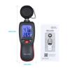 Digital Luxmeter LCD Display Handheld Illuminometer Photometer Luxmeter Light Meter 0-200000 with Max/Min/Data Hold Mode view 2