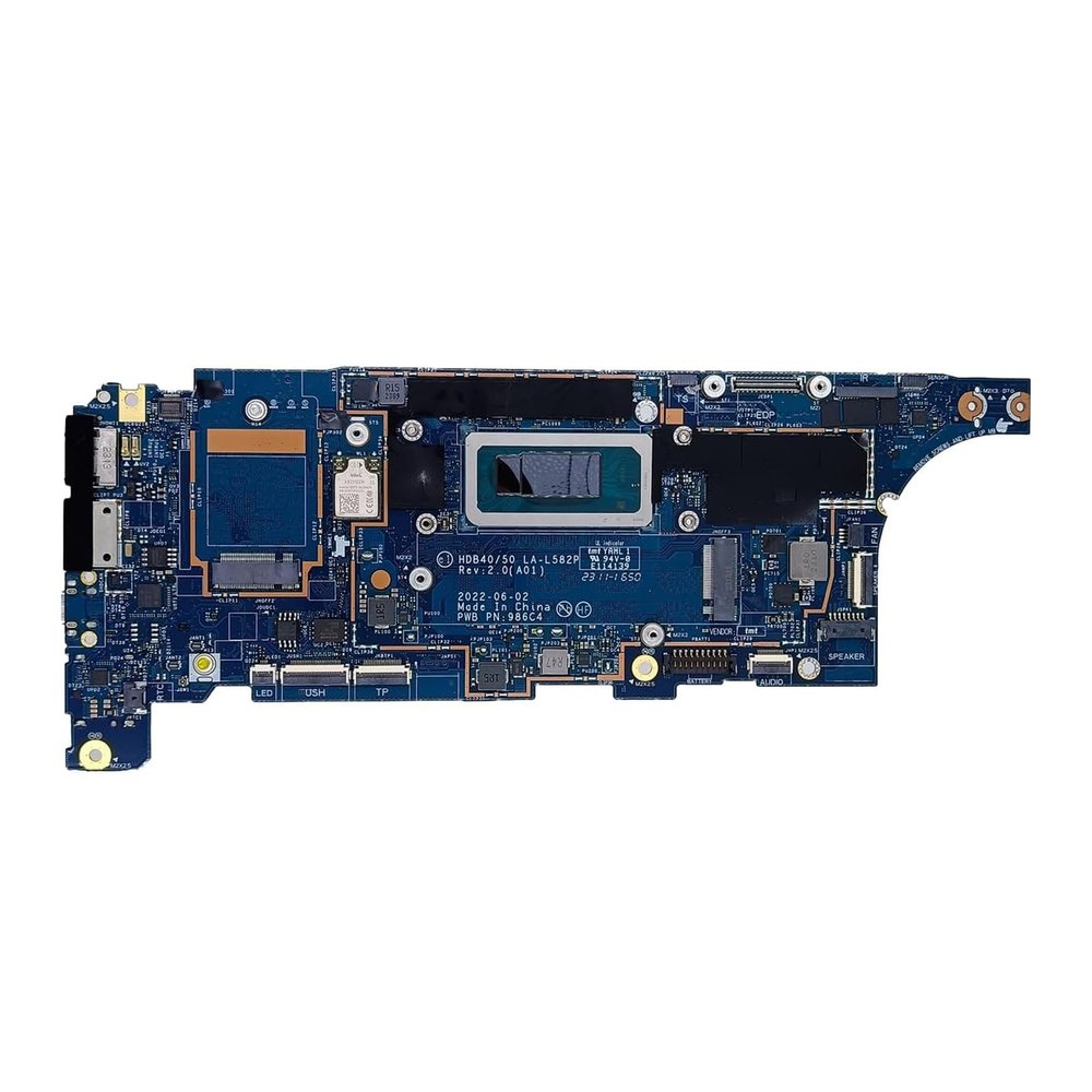 0TW467 TW467 Replacement for Dell Latitude 7430 Laptop Motherboard HDB40/50 LA-L582P System Board CPU Mainboard I7-1270P Processor 32GB RAM
