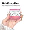 Cute Airpod Pro 2 case, 3D Heart-Shaped Design TPU Airpod Pro 2 Case Cover for Girls Women, Apple Airpod Pro Case 2nd Generation with Cleaner Kit & Keychain view 2