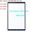 for Lenovo Tab M10 HD 2nd Gen TB-X306 TB-X306F TB-X306X Touch Screen Panel Tablet Front Outer Glass Lens with OCA view 2