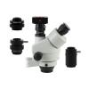 Lab Microscope Accessories 1/2 1/3 1X Adapter for Simul Focal Trinocular Stereo Microscope(1X and 1-2 1-3) view 1