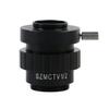Lab Microscope Accessories 1/2 1/3 1X Adapter for Simul Focal Trinocular Stereo Microscope(1X and 1-2 1-3) view 3