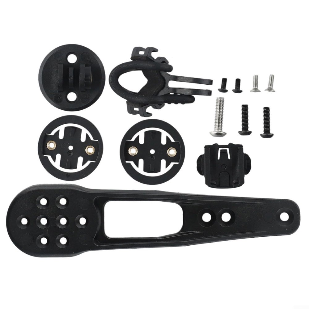 Bike Computer Mount, Out Front Cycling Bike Mount For Integrated Bicycle Handlebar, For H31 CP10 CP20 Handlebar Compatible With For Garmin For Bryton For Cateye GPS Devices Road Bike Accessory
